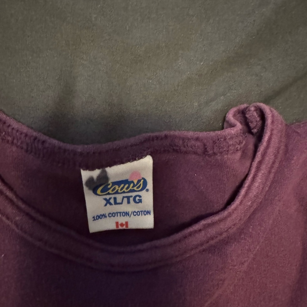 Cows Purple T-Shirt XL